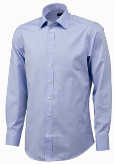 Heren overhemd basic poplin