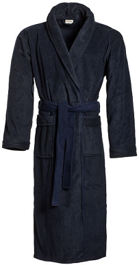 POLARFLEECE BATHROBE ROYAL